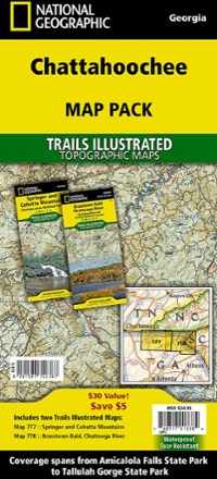 National Geographic Chattahoochee Topographic Map Pack 0