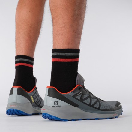 Salomon Sense Ride 4 GORE-TEX Invisible Fit Trail-Running Shoes - Men's 6
