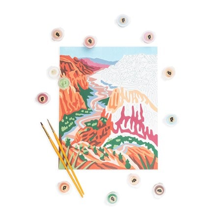 Elle Cree Zion National Park Paint-by-Number Kit 1