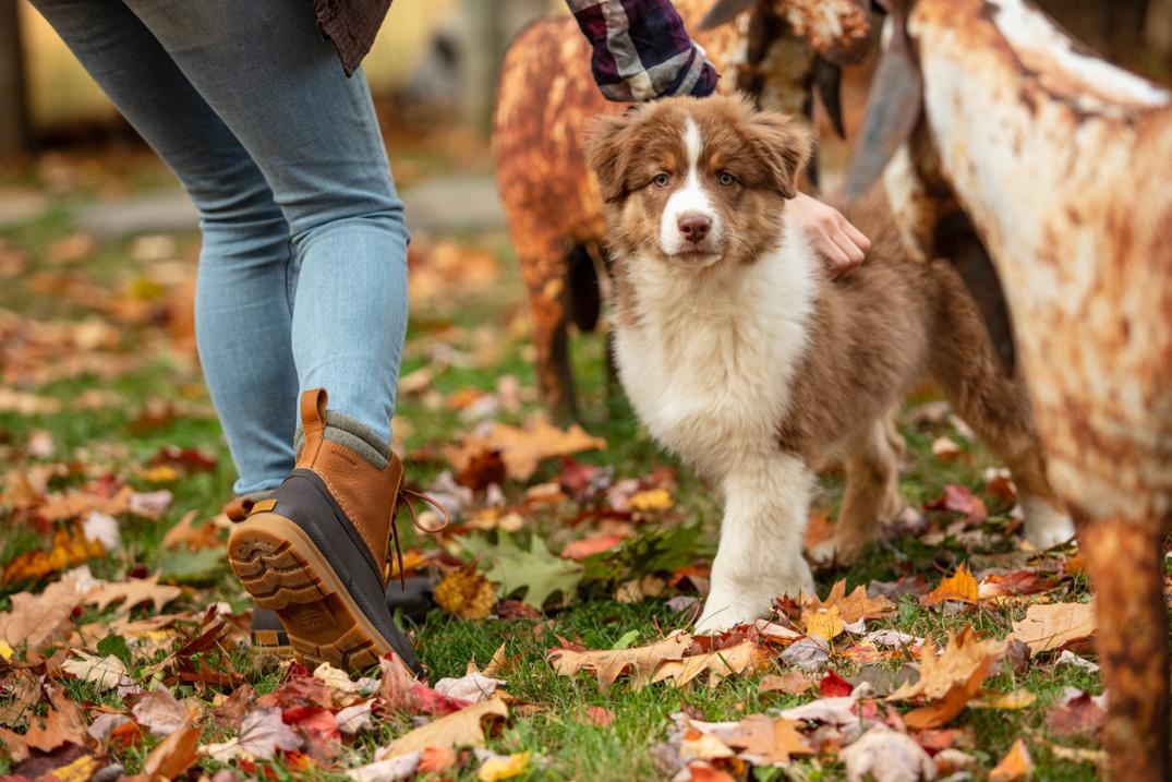 Location Image for Originals Leather Lace-Up Duck Boots - Women's
