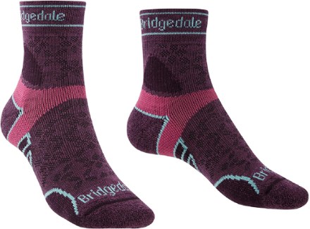 Bridgedale Lightweight T2 Merino Sport 3/4 Crew Socks - Women's 0