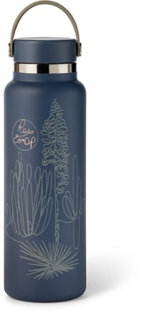 hydro flask blue water bottles