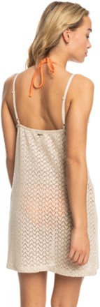 Roxy Love On The Weekend Beach Cover-Up Crochet Dress 1