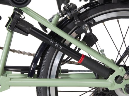 Brompton C Line Explore Folding Bike with Rack - Mid 5