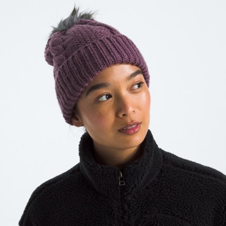 The North Face Oh Mega Fur Pom Beanie - Women's 1