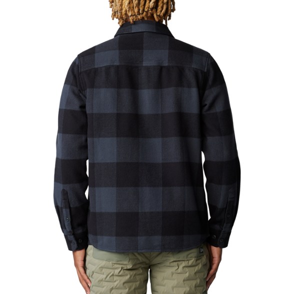 On Body Image of color Black Tatanka Check Print