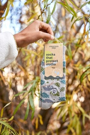Conscious Step Socks That Protect Sloths 2