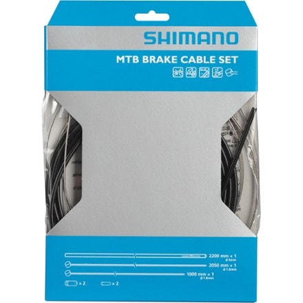 Shimano MTB Stainless Brake Cable and Housing Set 0