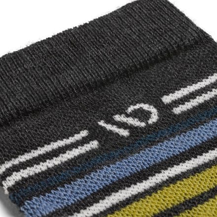 Wide Open Multi Stripe Cushioned Micro Crew Socks - Men's 4