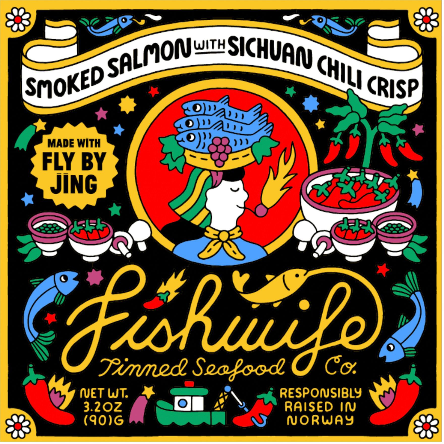 Fishwife Smoked Salmon With Sichuan Chili Crisp Chili Crisp