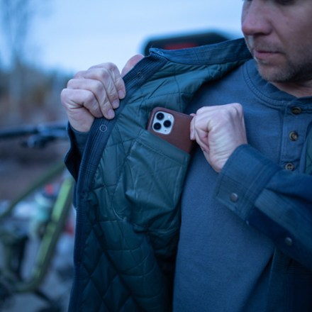 Flylow Sinclair Insulated Flannel - Men's 4