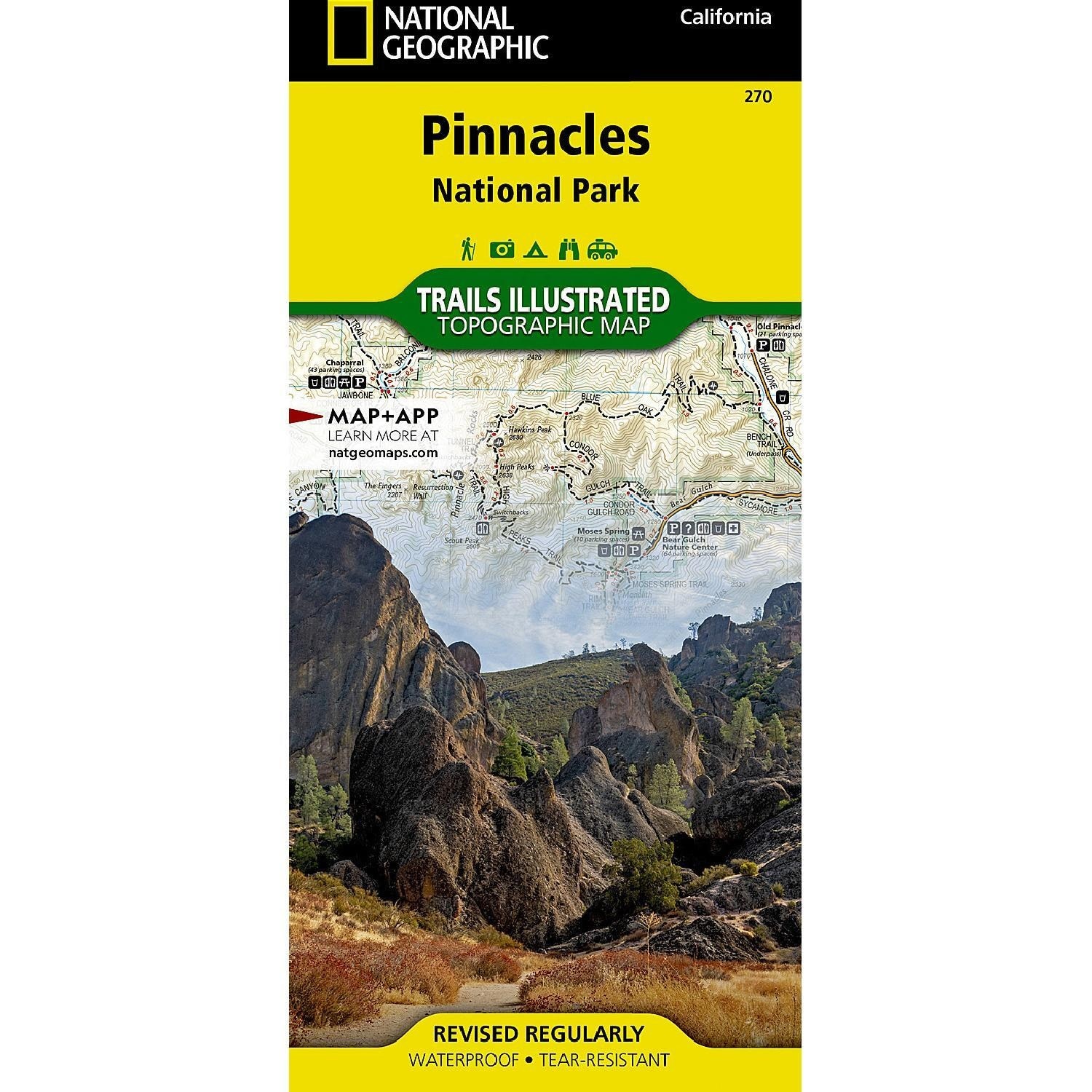 Pinnacles National Park Map