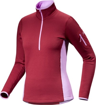 Arc'teryx Rho Heavyweight Zip-Neck Base Layer Top - Women's 0