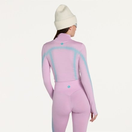 SENIQ Warmup Merino Turtleneck Base Layer Top - Women's 2