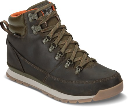 north face mens leather boots