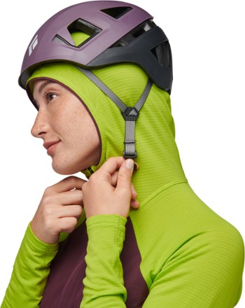 Black Diamond Coefficient LT Hybrid Fleece Hoodie - Women's 3