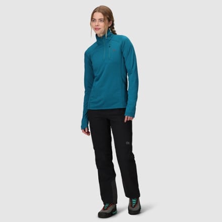 Outdoor Research Vigor Grid Fleece Quarter-Zip Pullover - Women's 3