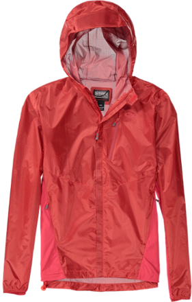 outdoor research men's helium hybrid hooded jacket