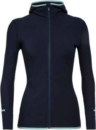 Icebreaker Women's Descender Fleece Long-Sleeve Zip Hoodie