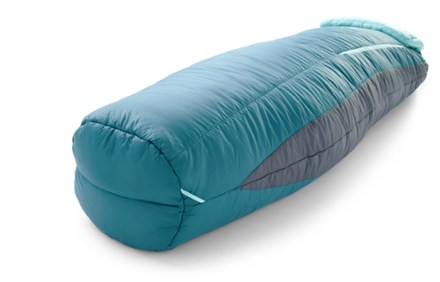 Forte 20 Endless Promise Sleeping Bag - Women's [3/4 foot view (Abyss/Hazy Aqua)]
