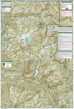 National Geographic Mount Baker and Boulder River Wilderness Areas Topographic Map 1