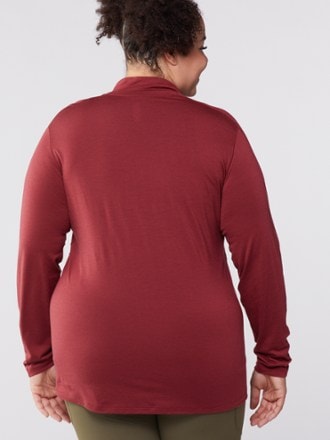 REI Co-op Merino 185 Long-Sleeve Half-Zip Base Layer Top - Women's Plus Sizes 2