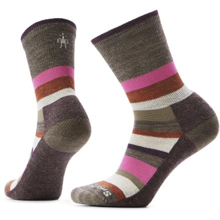 Smartwool Everyday Multi-Stripe Crew Socks - Women's 0