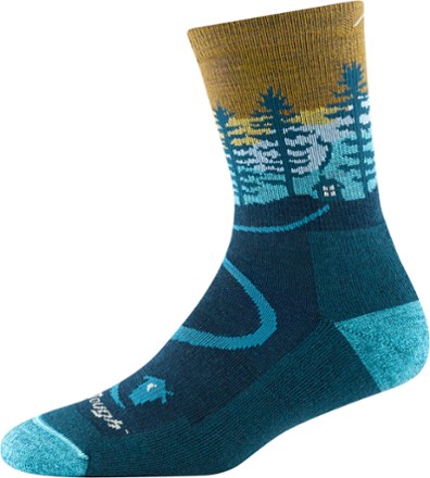 Darn Tough Northwoods Micro Crew Lightweight Hiking Socks - Women's 1
