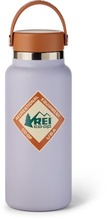 Rei Co Op Hydro Flask Wide Mouth Vacuum Water Bottle With Flex Cap Diamond 32 Fl Oz Rei Co Op