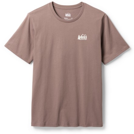 ■Rest & Recreation■ STRIPE LIP NECK TSHIRT BROWN RR242TP0 Retro River Shirt SS Men's | Classic and Comfortable Shirt
