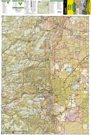 National Geographic Boulder / Golden Area Map - Colorado 1