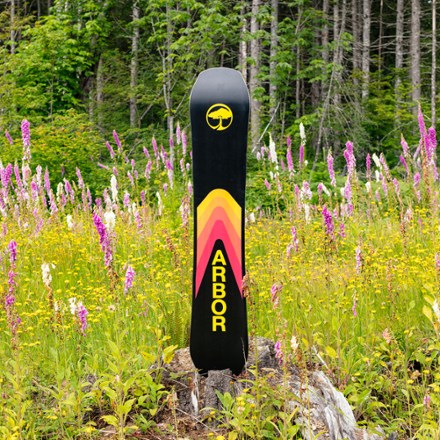 Arbor x Draplin Shiloh Camber Snowboard - 2023/2024 5