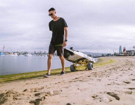 Suspenz Heavy Duty Deep-V Beach Cart 2
