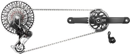 SRAM XX T-Type Eagle Transmission AXS Groupset - 175 mm Crankset 0