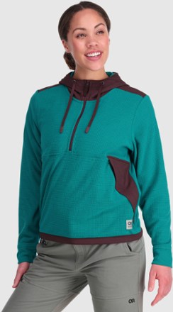 Outdoor Research Trail Mix Fleece Pullover Hoodie - Women's 1