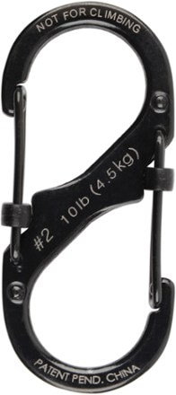 Nite Ize S-Biner SlideLock Stainless Steel #2 Dual Carabiner 2