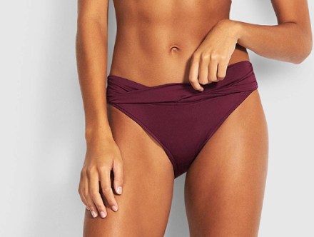 Seafolly Active Twist Band Hipster Swimsuit Bottoms - Women's 0