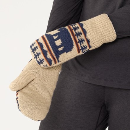 REI Co-op Norseland Hat and Mittens Set 5