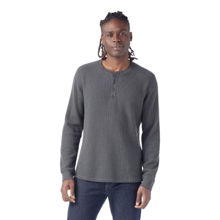 Smartwool Waffle Long-Sleeve Henley - Men's 0