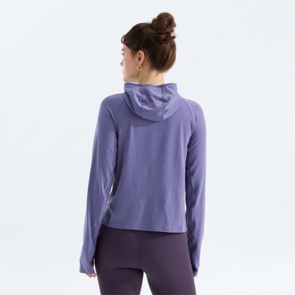 On Body Image of color Grounded Plum