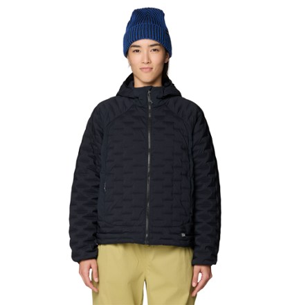 StretchDown Light Hooded Down Jacket - Women's