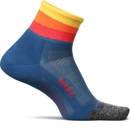 Feetures Elite Light Cushion Quarter Socks