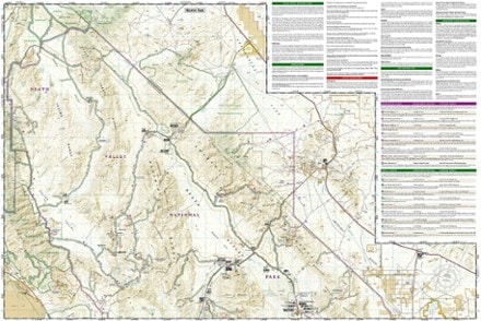 National Geographic Death Valley National Park Trail Map - California 1