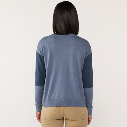 Smartwool Edgewood Colorblock Crew Sweater - Women's 2