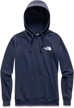 north face red box pullover hoodie