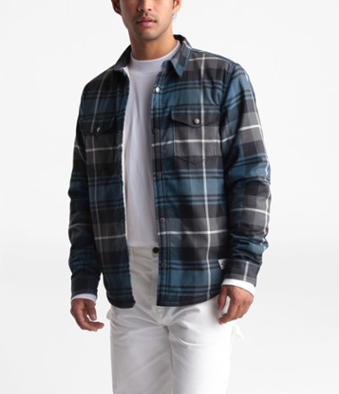 north face men's campshire shirt jacket