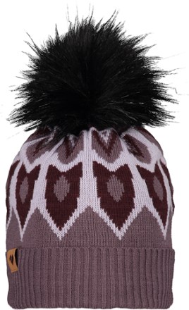 Obermeyer Fair Isle Fax Fur Pom Beanie - Women's 0