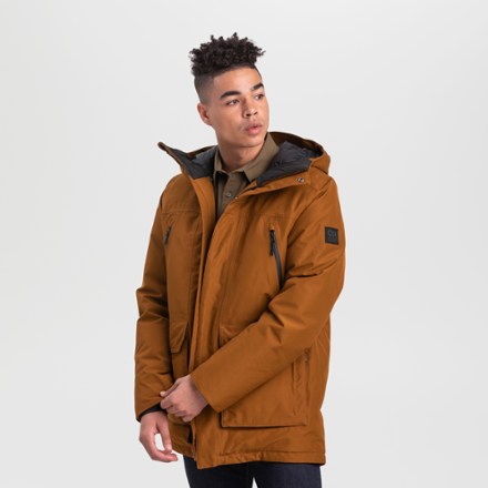 hamilton hard tech down parka