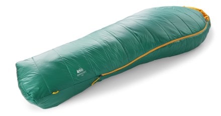 REI Co-op Zephyr 25 Sleeping Bag 3/4 foot view