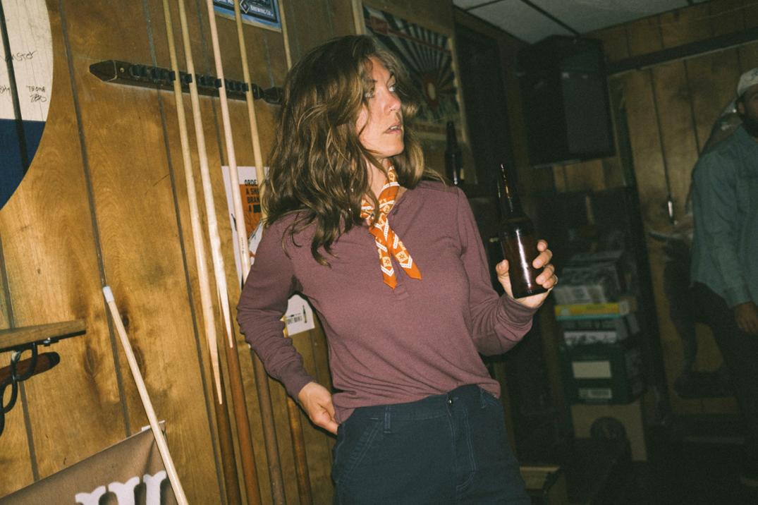 Location Image for Global Waffle Henley Shirt - Women's